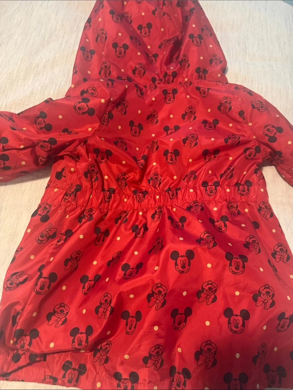 Disney Toddler Red Jacket with Hood (3T)